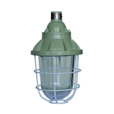 Температурная стеклянная взрывозащитная потолочная лампа E27 HID лампа -40.C до 60.C Рабочая температура